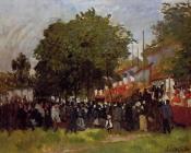 克劳德 莫奈 : Fete at Argenteuil